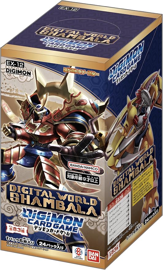 Digimon Card Game - EX12 DIGITAL WORLD SHAMBALA | Booster 原盒