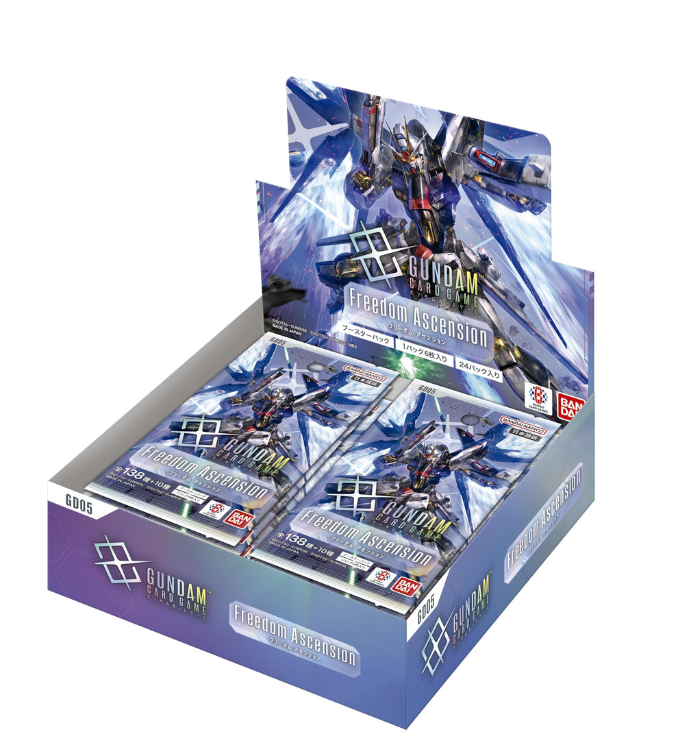GUNDAM CARD GAME GCG Freedom Ascension GD05 補充盒 booster box