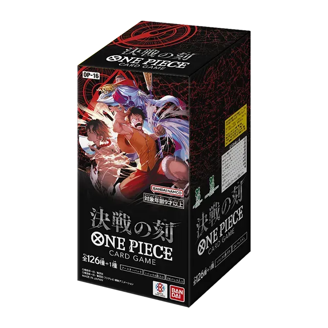 OP-16 ONE PIECE CARD GAME 決戰時刻 補充盒 booster box