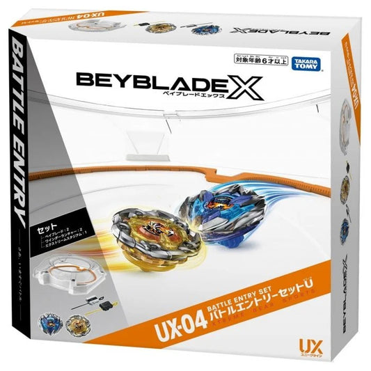 Takara Tomy  BeybladeX 爆旋陀螺X- UX-04-對戰入門套裝U