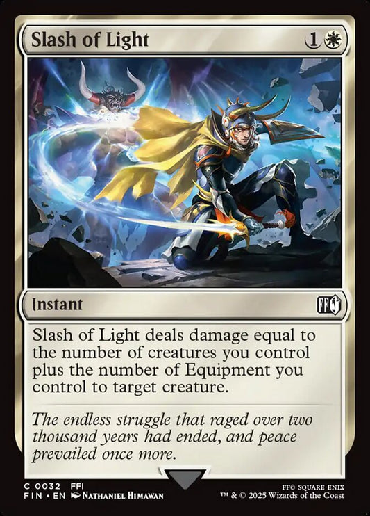 FIN-0032 | Slash of Light | EN  | - | Foil