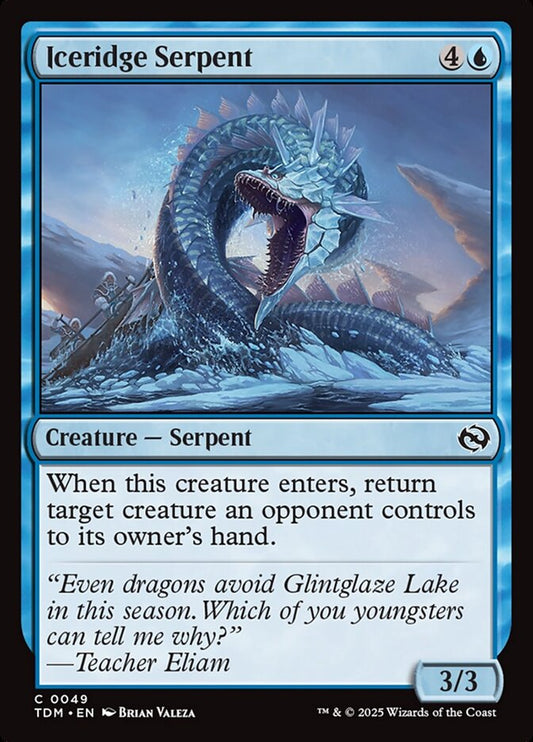 TDM-0049 | Iceridge Serpent | EN  | - | Non-Foil