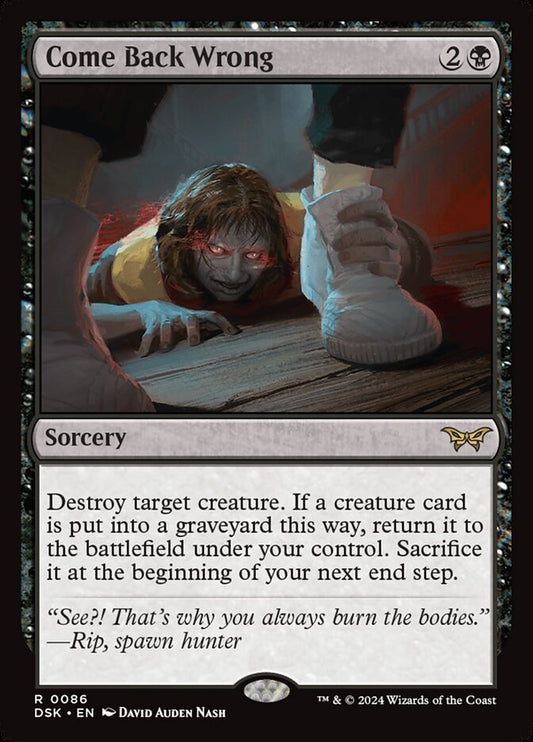 DSK-086 Come Back Wrong | Mythic (EN)