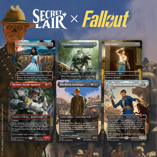 MTG Secret Lair x Fallout®: Beyond Vault 33