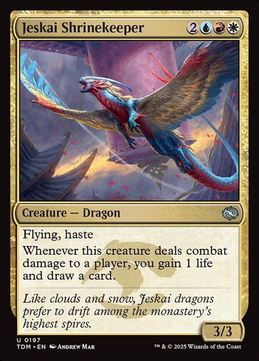 TDM-0197 | Jeskai Shrinekeeper | EN  | - | Foil