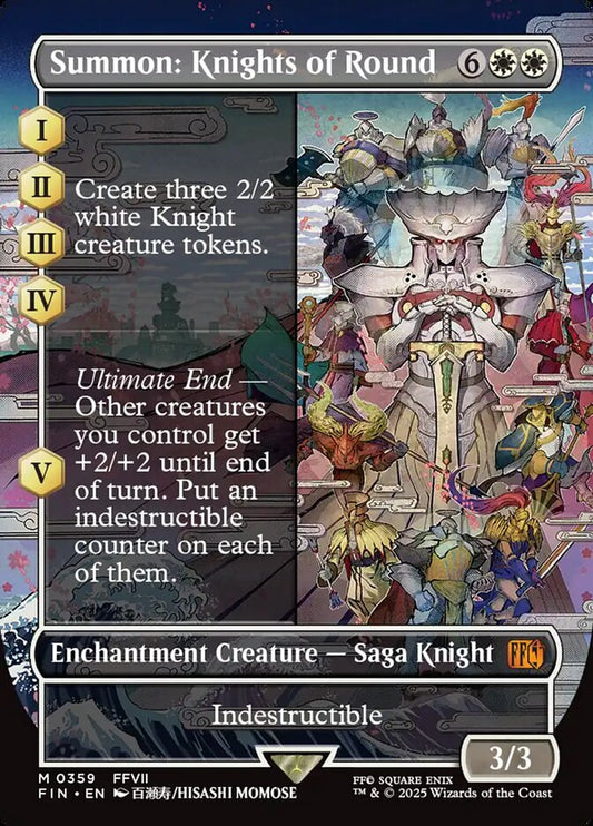 EN | Summon: Knights of Round| Foil| FIN-359