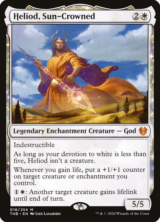 THB-018 Heliod, Sun-Crowned | Mythic (EN}