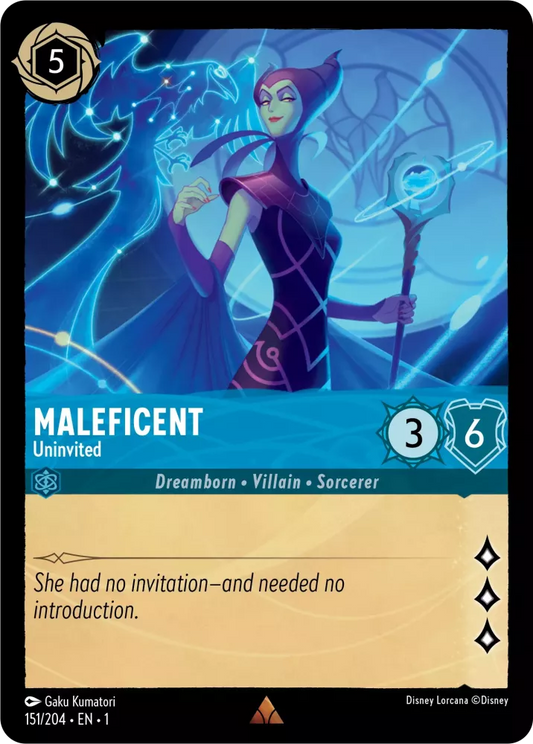 Set 1-151 | Maleficent - Uninvited |  Rare