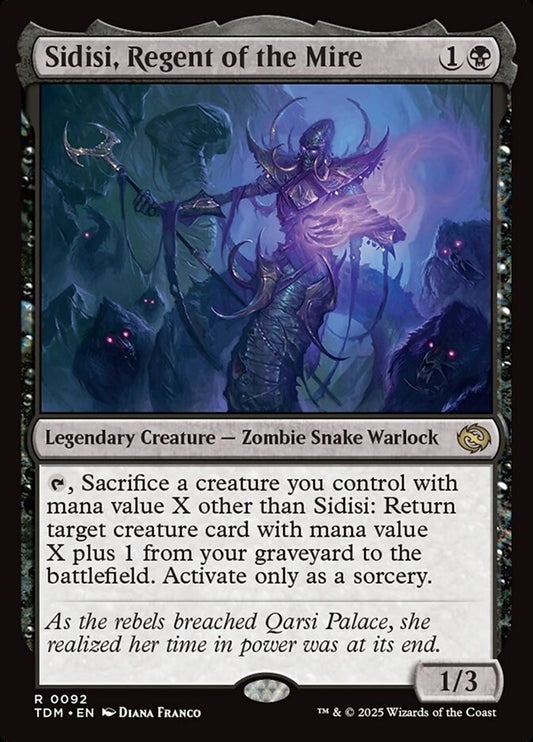 TDM-0092 | Sidisi, Regent of the Mire | EN  | - | Non-Foil