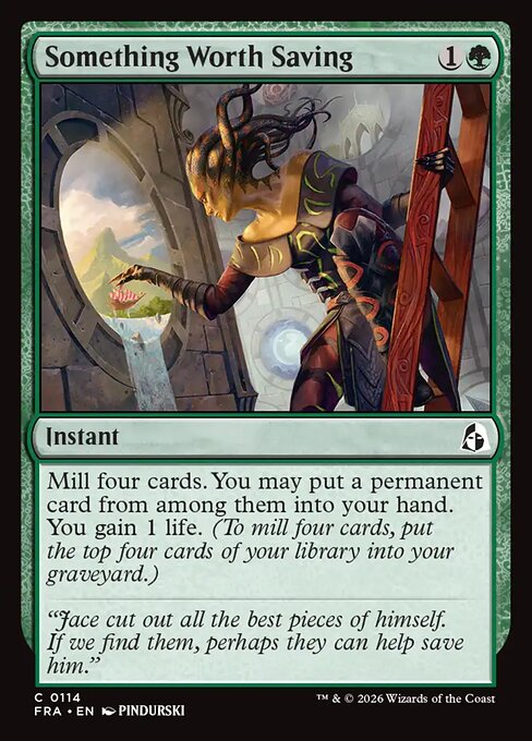 FRA-114 Something Worth Saving | Common (EN)