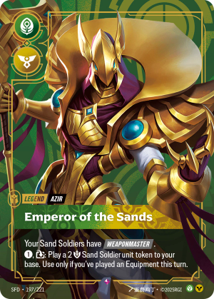 SFD-197/221 | Emperor of the Sands | Rare