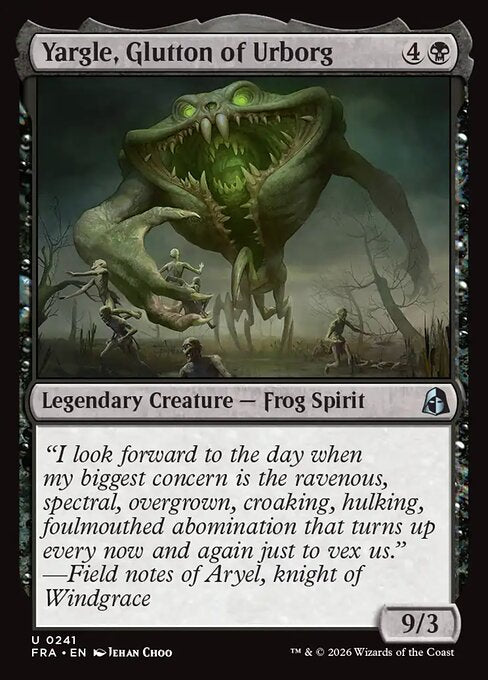 FRA-241 Yargle, Glutton of Urborg | Uncommon (EN)
