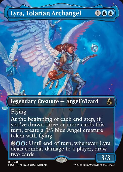 FRA-301 Lyra, Tolarian Archangel (Borderless) | Rare (EN)