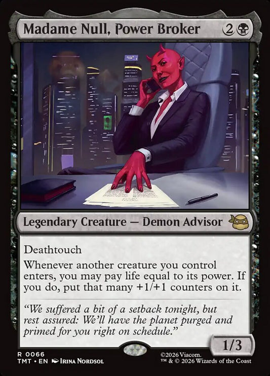 EN | Madame Null, Power Broker| Foil| TMT-66