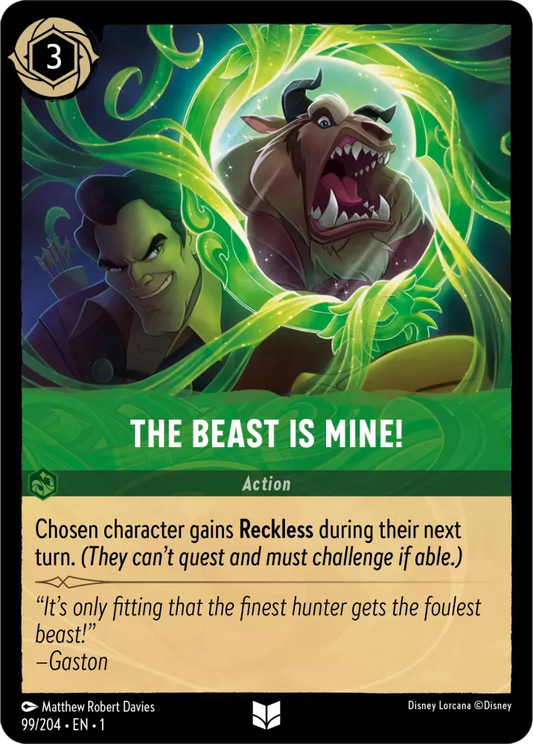 Set 1-099 | The Beast is Mine! |  Uncommon