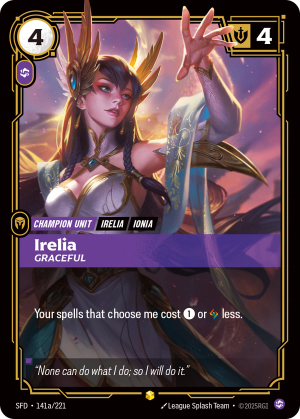 SFD-141a/221 | Irelia, Graceful | Showcase