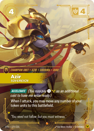 SFD-177/221 | Azir, Sovereign | Epic