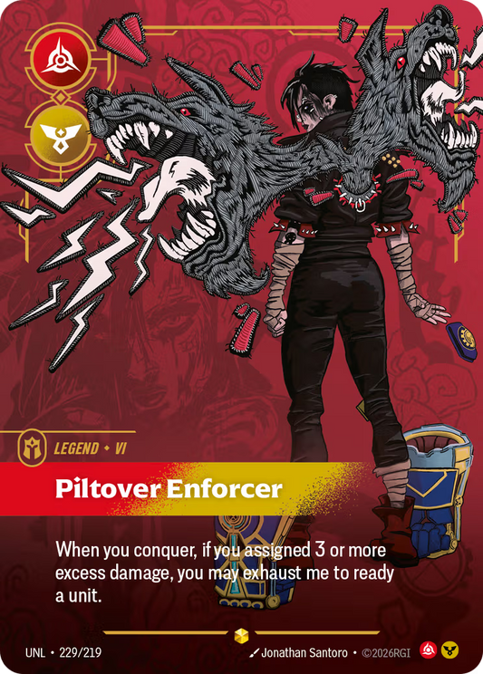 UNL-229/219 Vi - Piltover Enforcer (Overnumbered) | Showcase