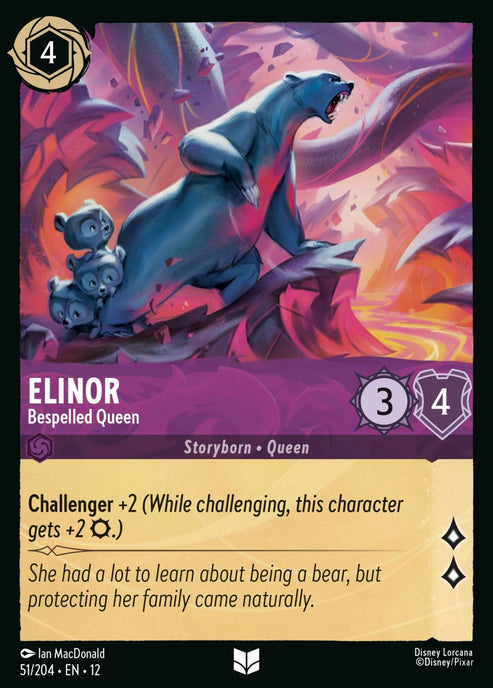 Set12-051 | Elinor – Bespelled Queen | Uncommon | Foil