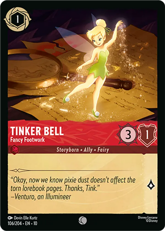 Set 10-106 | Tinker Bell - Fancy Footwork | Common
