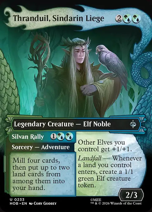 HOB-233 Thranduil, Sindarin Liege (Showcase) | Uncommon (EN)