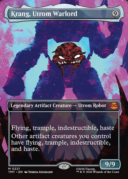 EN | Krang, Utrom Warlord| Foil| TMT-221