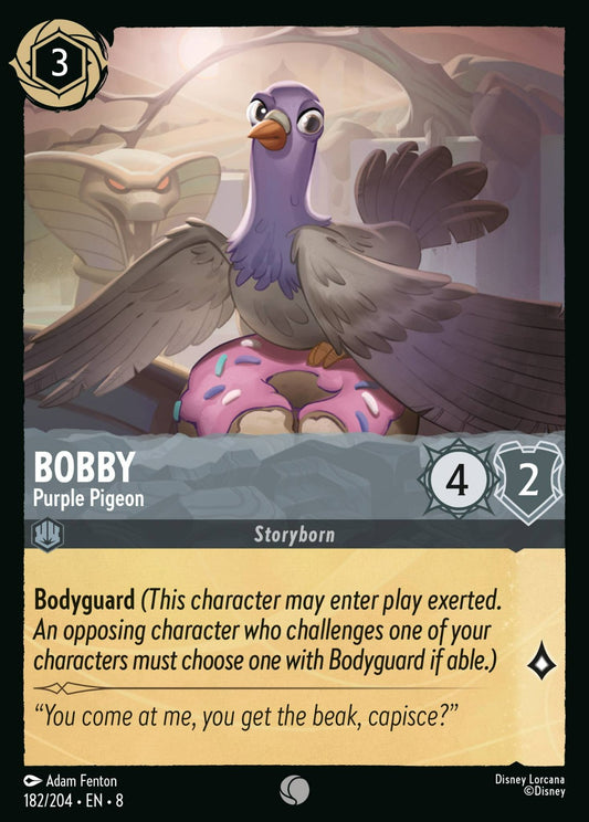 Set 8-182 | Bobby - Purple Pigeon | Common