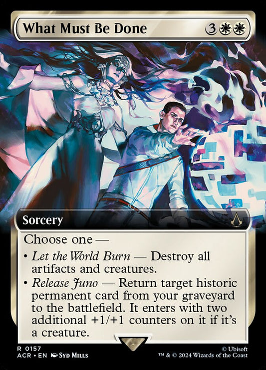 EN | What Must Be Done | Foil | ACR-157