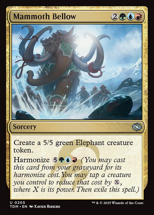 TDM-0205 | Mammoth Bellow | EN  | - | Non-Foil
