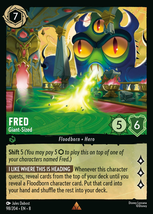 Set 8-098 | Fred - Giant-Sized | Rare