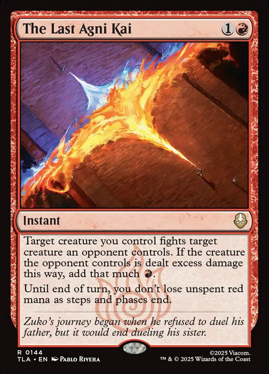 TLA-0144 | The Last Agni Kai | EN  | - | Non-Foil