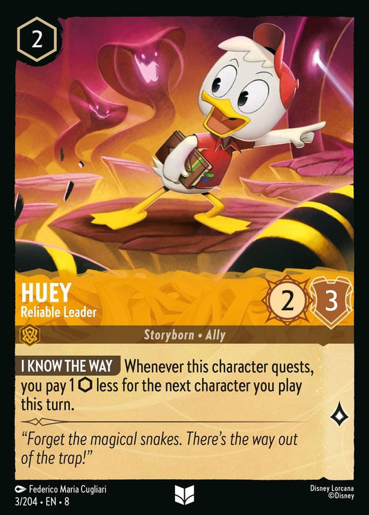 Set 8-003 | Huey - Reliable Leader | Uncommon