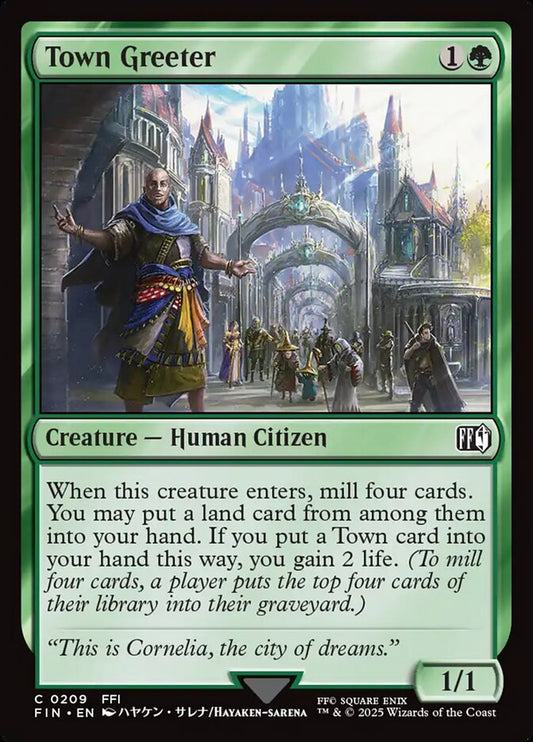 FIN-0209 | Town Greeter | EN  | - | Foil