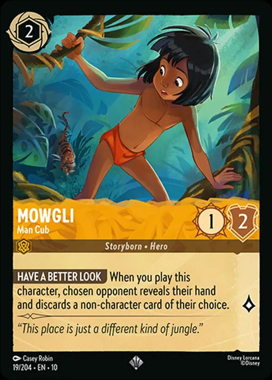 Set 10-019 | Mowgli - Man Cub | Super Rare