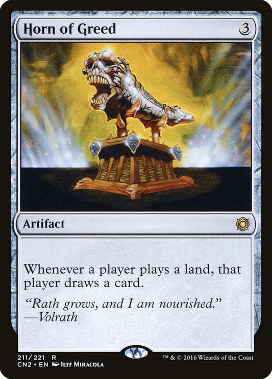 CN2-0211 | Horn of Greed | EN  | - | Non-Foil