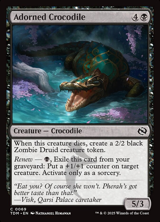 TDM-0069 | Adorned Crocodile | EN  | - | Foil
