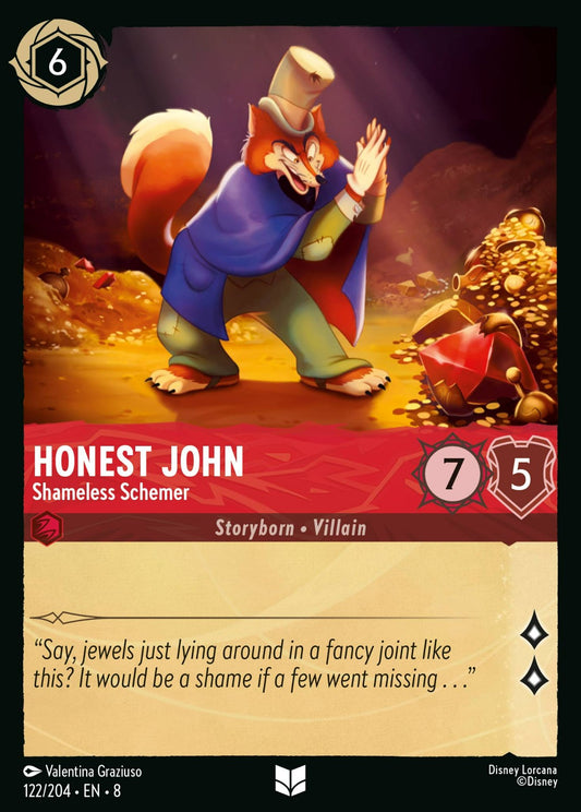 Set 8-122 | Honest John - Shameless Schemer | Uncommon