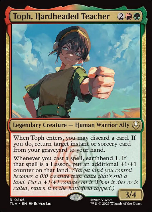 TLA-0246 | Toph, Hardheaded Teacher | EN  | - | Non-Foil