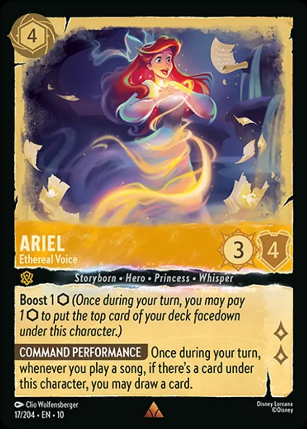 Set 10-017 | Ariel - Ethereal Voice | Rare
