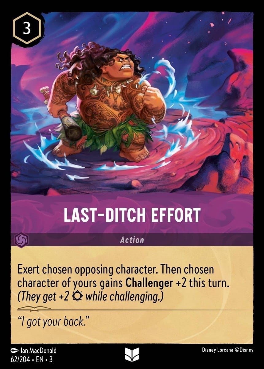 Set 9-062 | Last-Ditch Effort | Uncommon