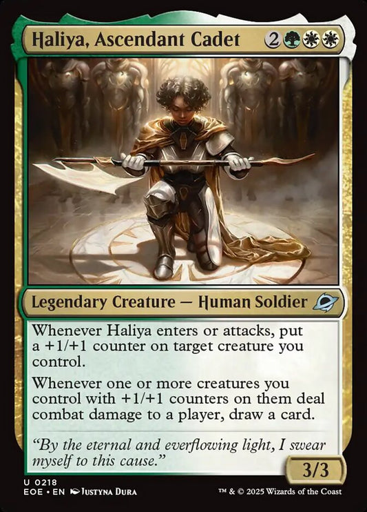 EOE-218 Haliya, Ascendant Cadet | Uncommon (EN)