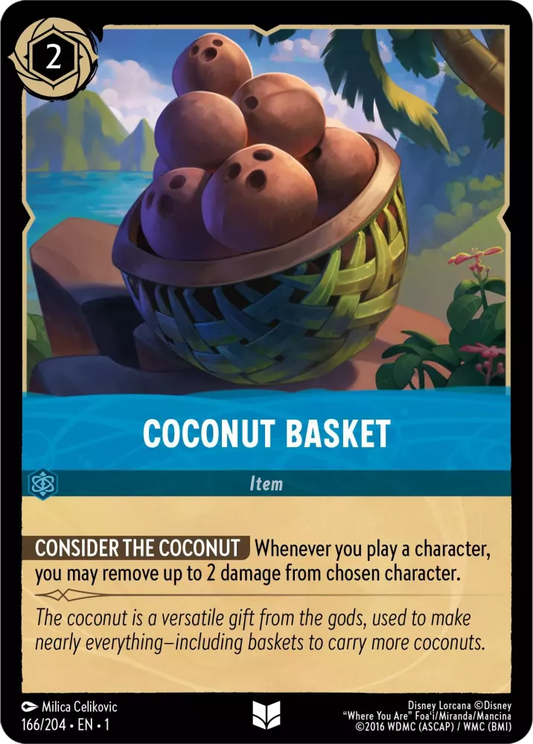 Set 1-166 | Coconut Basket |  Uncommon
