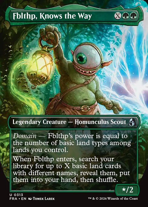 FRA-313 Fblthp, Knows the Way (Borderless) | Uncommon (EN)