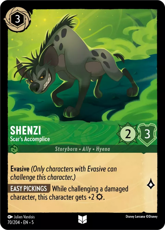 Set 5-070 | Shenzi - Scar's Accomplice | Uncommon
