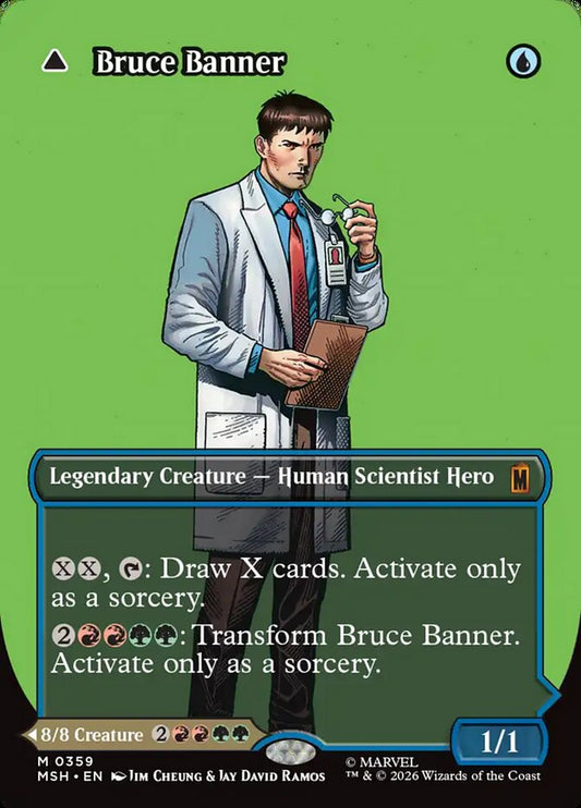 MSH-359 Bruce Banner // The Incredible Hulk (Borderless) | Mythic (EN)