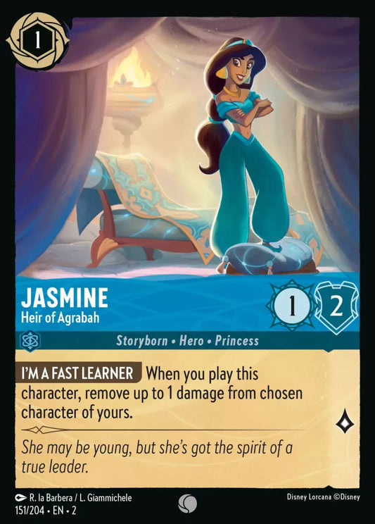 Set 2-151 | Jasmine - Heir of Agrabah | Common