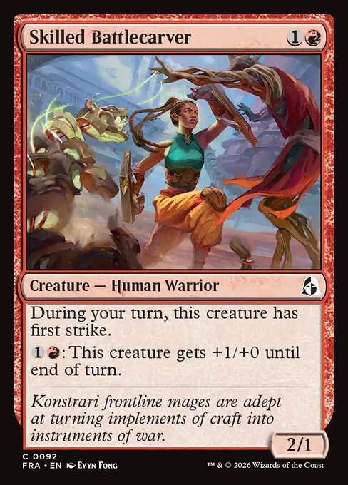 FRA-092 Skilled Battlecarver | Common (EN)