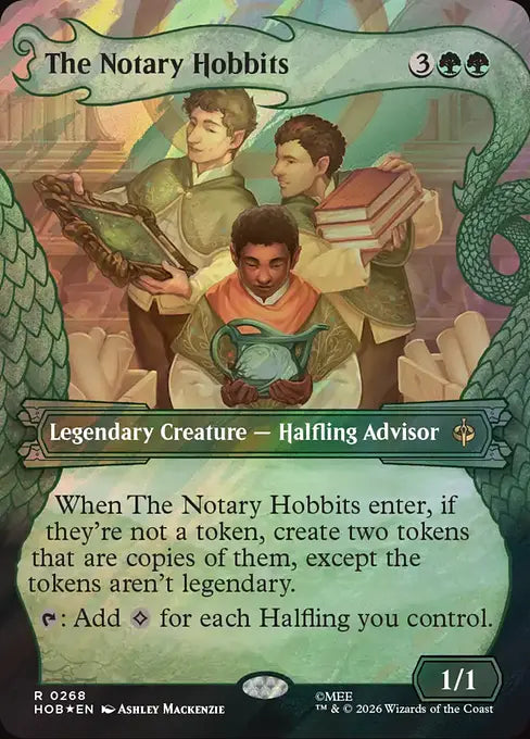 HOB-268 The Notary Hobbits (Showcase) | Rare (EN)