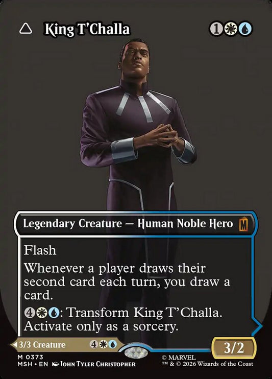 MSH-373 King T'Challa // Black Panther, Hope Enduring (Borderless) | Mythic (EN)
