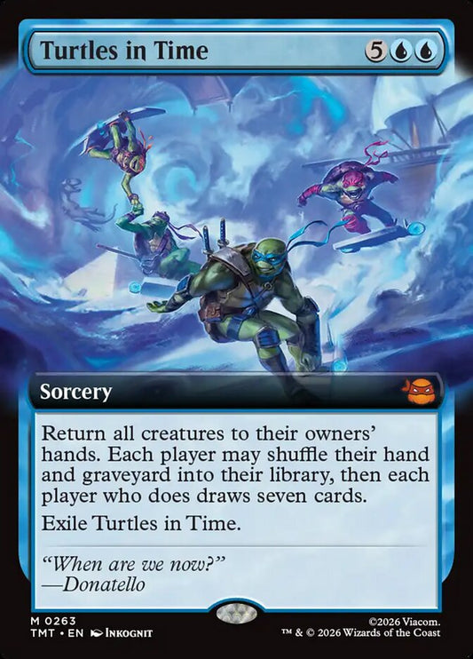 EN | Turtles in Time| Foil| TMT-263